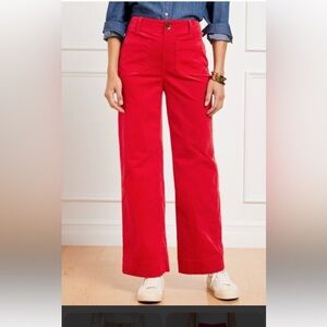 Talbots Curvy Pants…
Vibrant Red
Size 4 
97%
3%
Straight leg Red Pants 
Like new